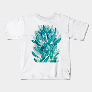 Leaves Bloom Always Kids T-Shirt